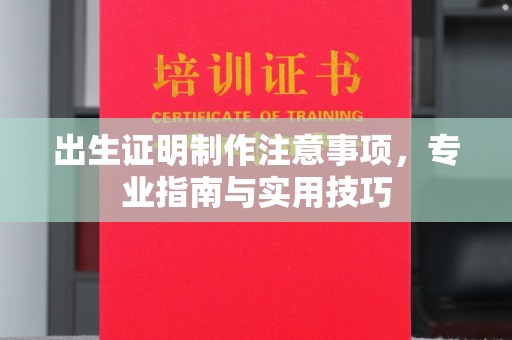 长涂出生证明制作注意事项，专业指南与实用技巧
