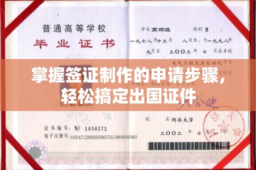 长涂掌握签证制作的申请步骤，轻松搞定出国证件