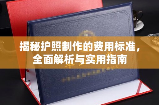 长涂揭秘护照制作的费用标准，全面解析与实用指南
