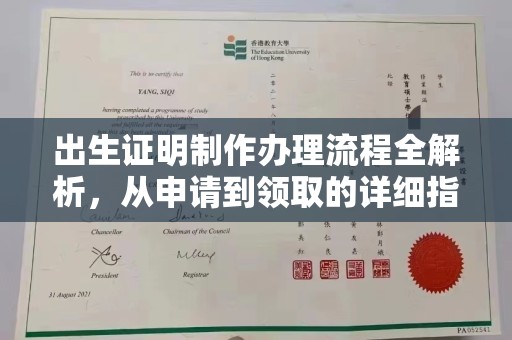 长涂出生证明制作办理流程全解析，从申请到领取的详细指南