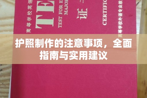 长涂护照制作的注意事项，全面指南与实用建议